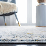 Safavieh Moondust 600 4'-0" x 6'-0" Rug in Ivory / Grey