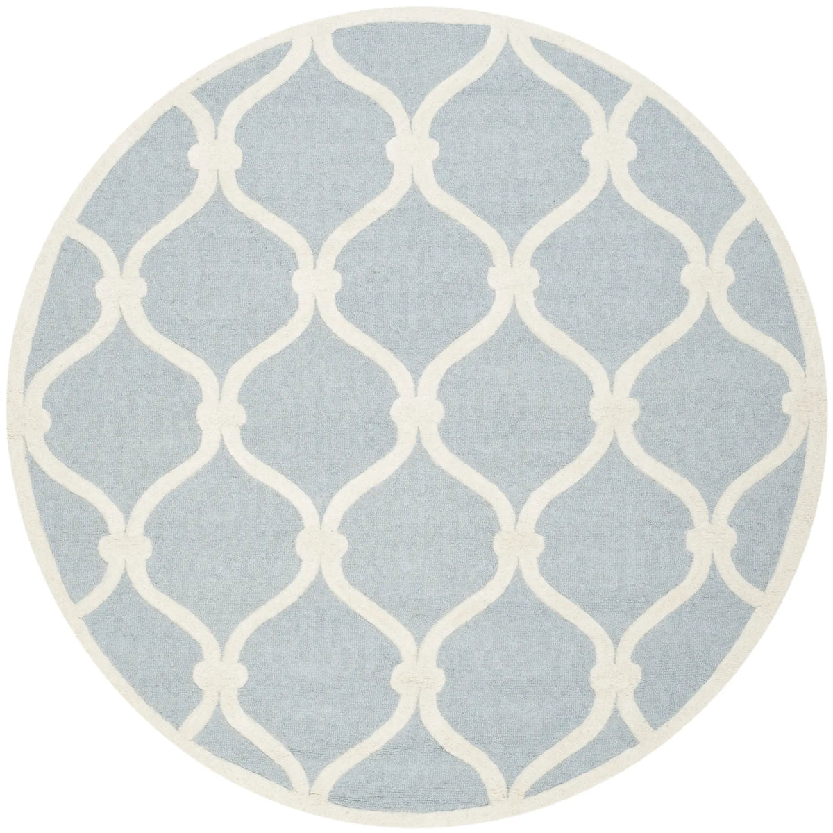 Safavieh Cambridge 6'-0" x 6'-0" Rug in Blue / Ivory