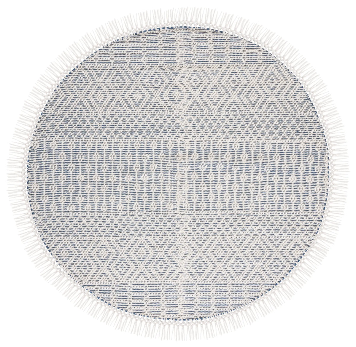 Safavieh Natura 6'-0" x 6'-0" Rug in Ivory / Blue