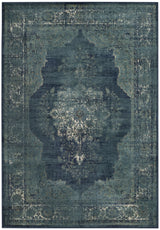 Safavieh Vintage 4'-0" x 5'-7" Rug in Navy