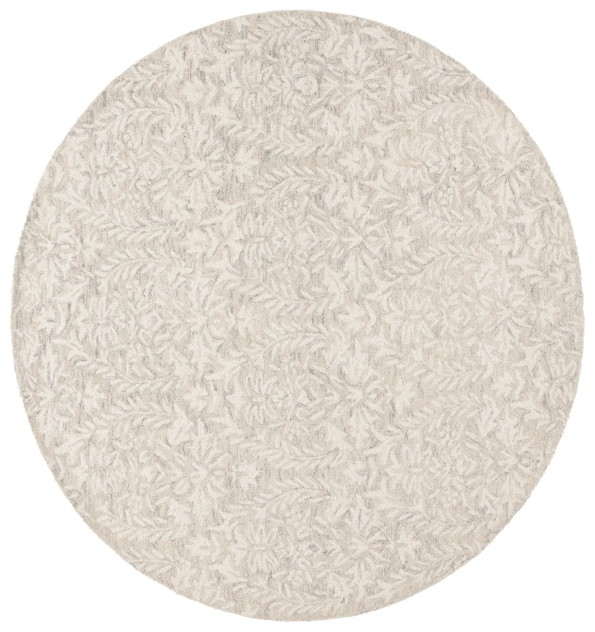 Safavieh Ebony 6'-0" x 6'-0" Rug in Grey / Ivory