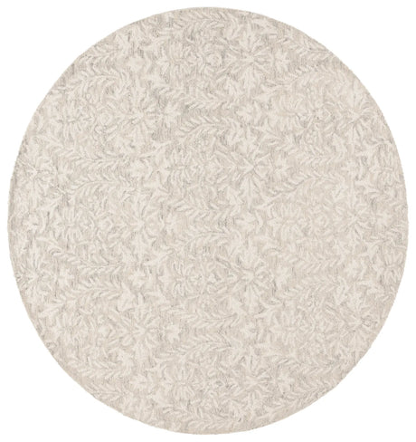 Safavieh Ebony 6'-0" x 6'-0" Rug in Grey / Ivory