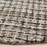 Safavieh Abstract 6'-0" x 6'-0" Rug in Brown / Black