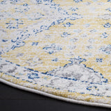 Safavieh Evoke 6'-7" x 6'-7" Rug in Gold / Ivory