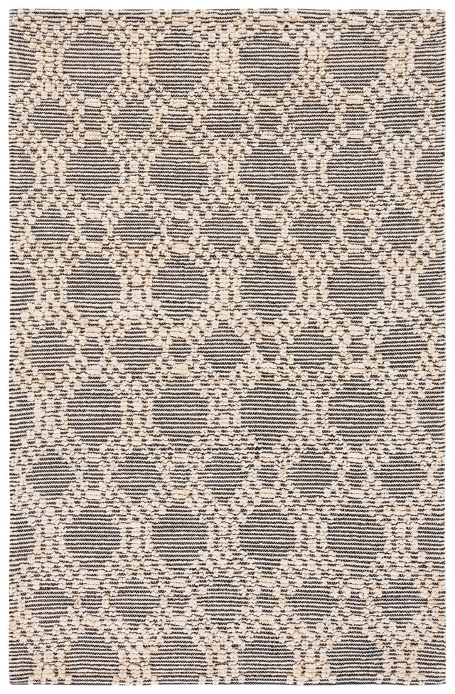 Safavieh Natural Fiber 4'-0" x 6'-0" Rug in Blush / Black