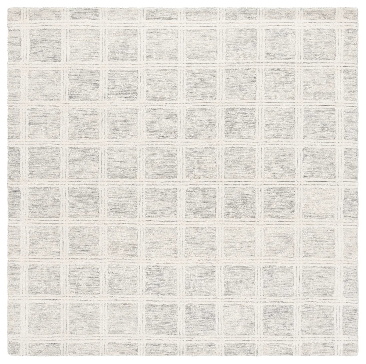 Safavieh Pine 6'-0" x 6'-0" Rug in Grey / Ivory