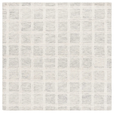Safavieh Pine 6'-0" x 6'-0" Rug in Grey / Ivory