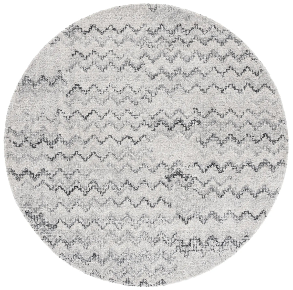 Safavieh Marquee 6'-0" x 6'-0" Rug in Grey / Ivory