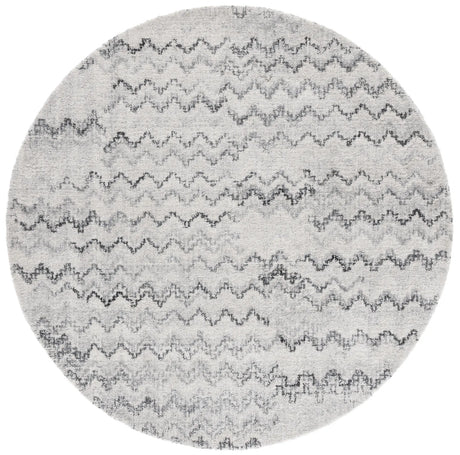 Safavieh Marquee 6'-0" x 6'-0" Rug in Grey / Ivory