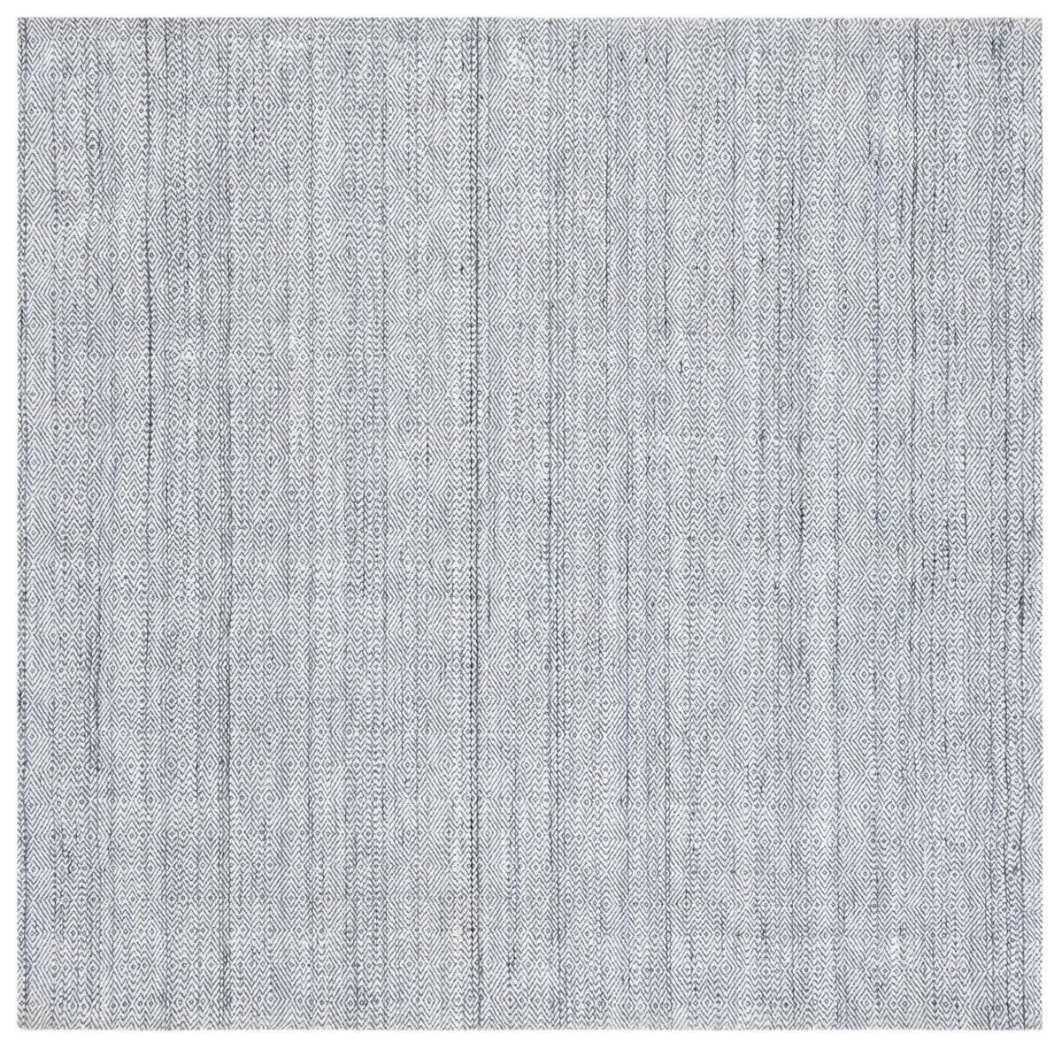 Safavieh Marbella 6'-0" x 6'-0" Rug in Dark Grey / Ivory