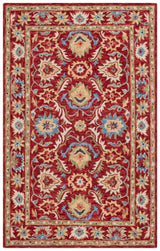 Safavieh Blossom 4'-0" x 6'-0" Rug in Red / Green