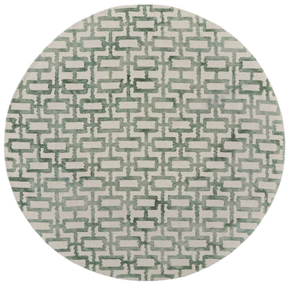 Feizy Lorrain 6108919F Ivory/Green Area Rug