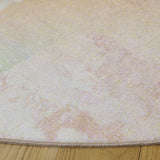Safavieh Paint Brush 6'-7" x 6'-7" Rug in Pink / Blue