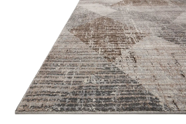 Loloi Austen Aus-04 Stone/Bark Rugs - rug corner