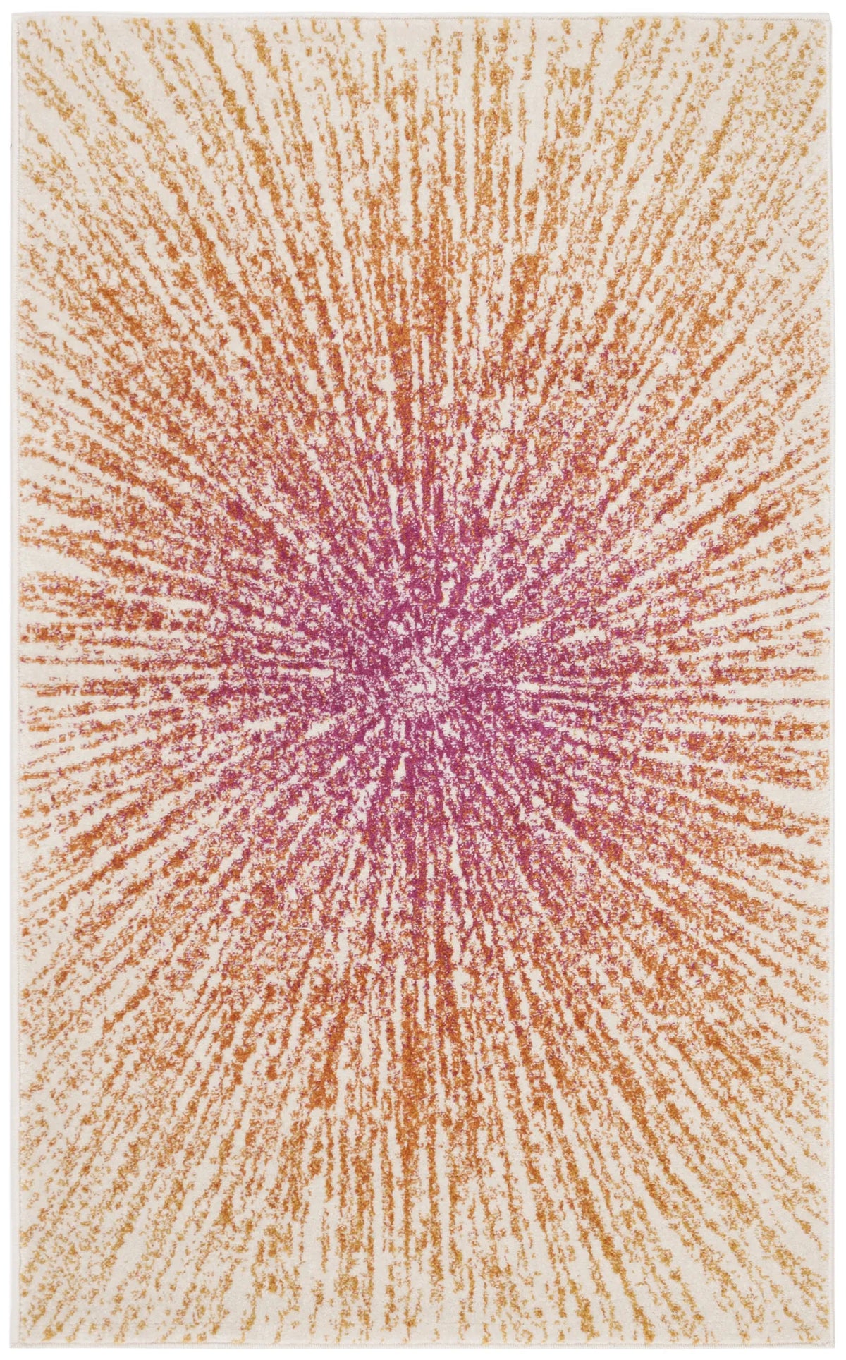 Safavieh Evoke 3'-0" x 5'-0" Rug in Fuchsia / Cream