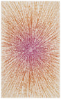 Safavieh Evoke 3'-0" x 5'-0" Rug in Fuchsia / Cream