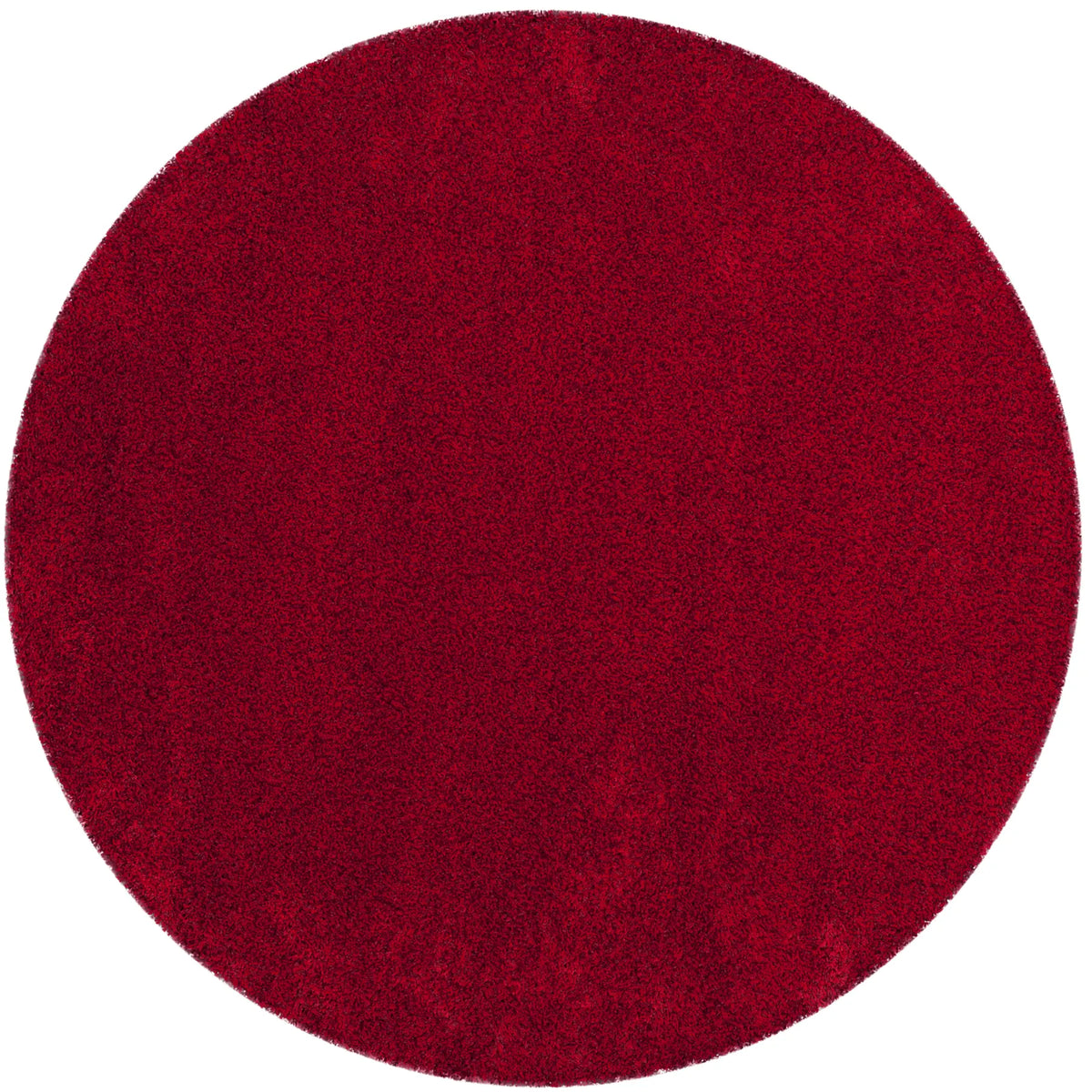 Safavieh Santa Monica Shag 6'-7" x 6'-7" Rug in Red
