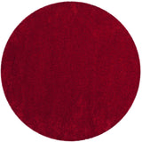 Safavieh Santa Monica Shag 6'-7" x 6'-7" Rug in Red