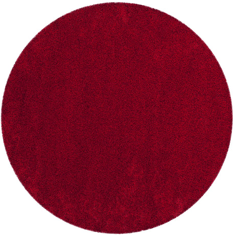Safavieh Santa Monica Shag 6'-7" x 6'-7" Rug in Red