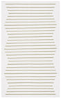 Safavieh Montauk 4'-0" x 6'-0" Rug in Ivory / Light Green