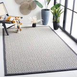 Safavieh Palm Beach 5'-0" x 8'-0" Rug in Grey / Dark Grey