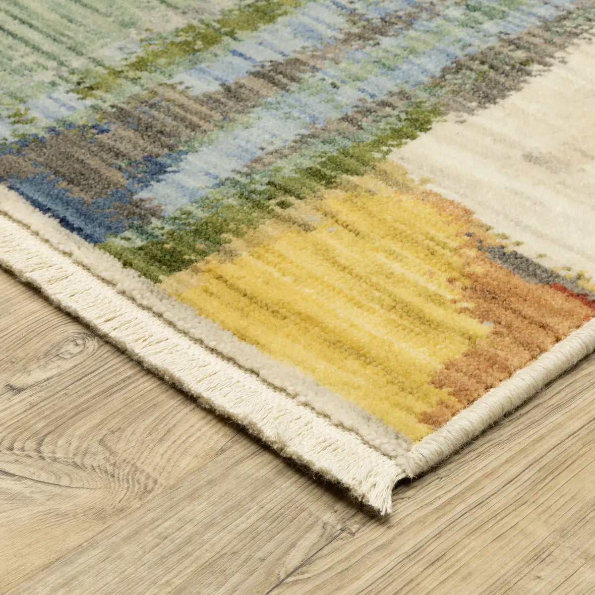 Oriental Weavers Sphinx SOLERI SOL02 Multi Abstract Rugs - corner detail