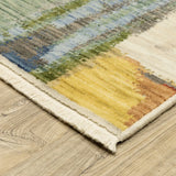 Oriental Weavers Sphinx SOLERI SOL02 Multi Abstract Rugs - corner detail