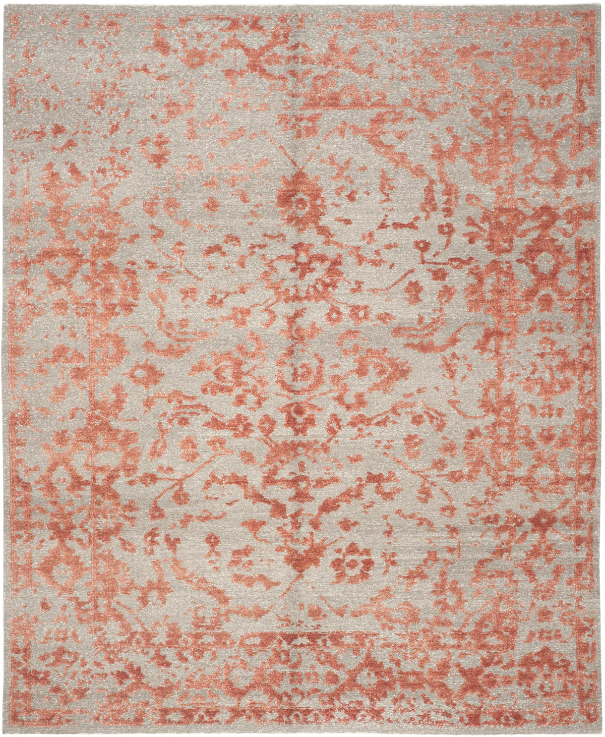 Safavieh Centennial 8'-0" x 10'-0" Rug in Grey / Red