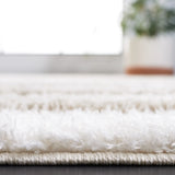 Safavieh Hi-Lo Shag 4'-0" x 6'-0" Rug in Beige