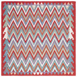 Safavieh Aspen 7'-0" x 7'-0" Rug in Red / Ivory