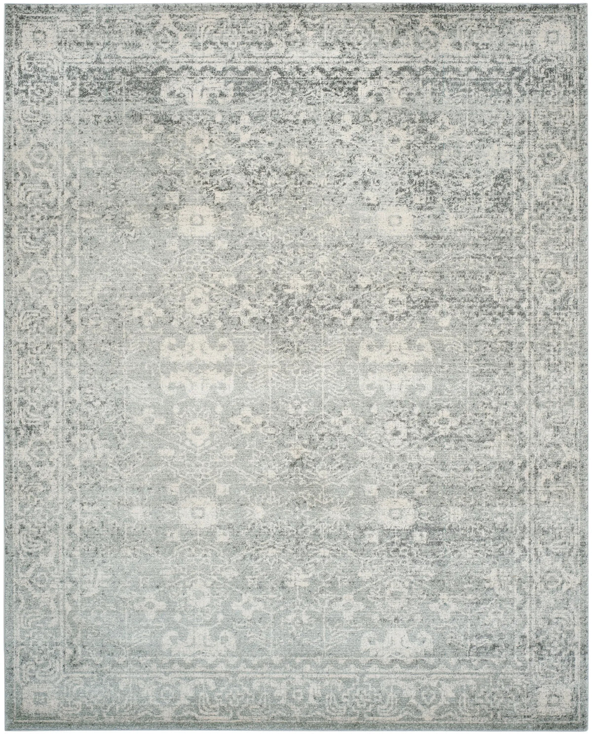 Safavieh Evoke 10'-0" x 14'-0" Rug in Silver / Ivory