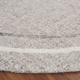 Safavieh Ebony 6'-0" x 6'-0" Rug in Grey / Ivory
