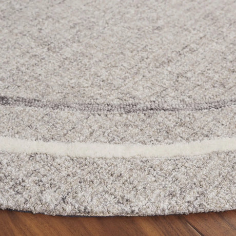 Safavieh Ebony 6'-0" x 6'-0" Rug in Grey / Ivory