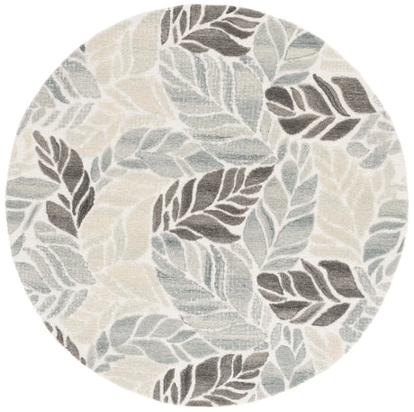 Safavieh Martha Stewart 300 6'-0" x 6'-0" Rug in Ivory / Grey