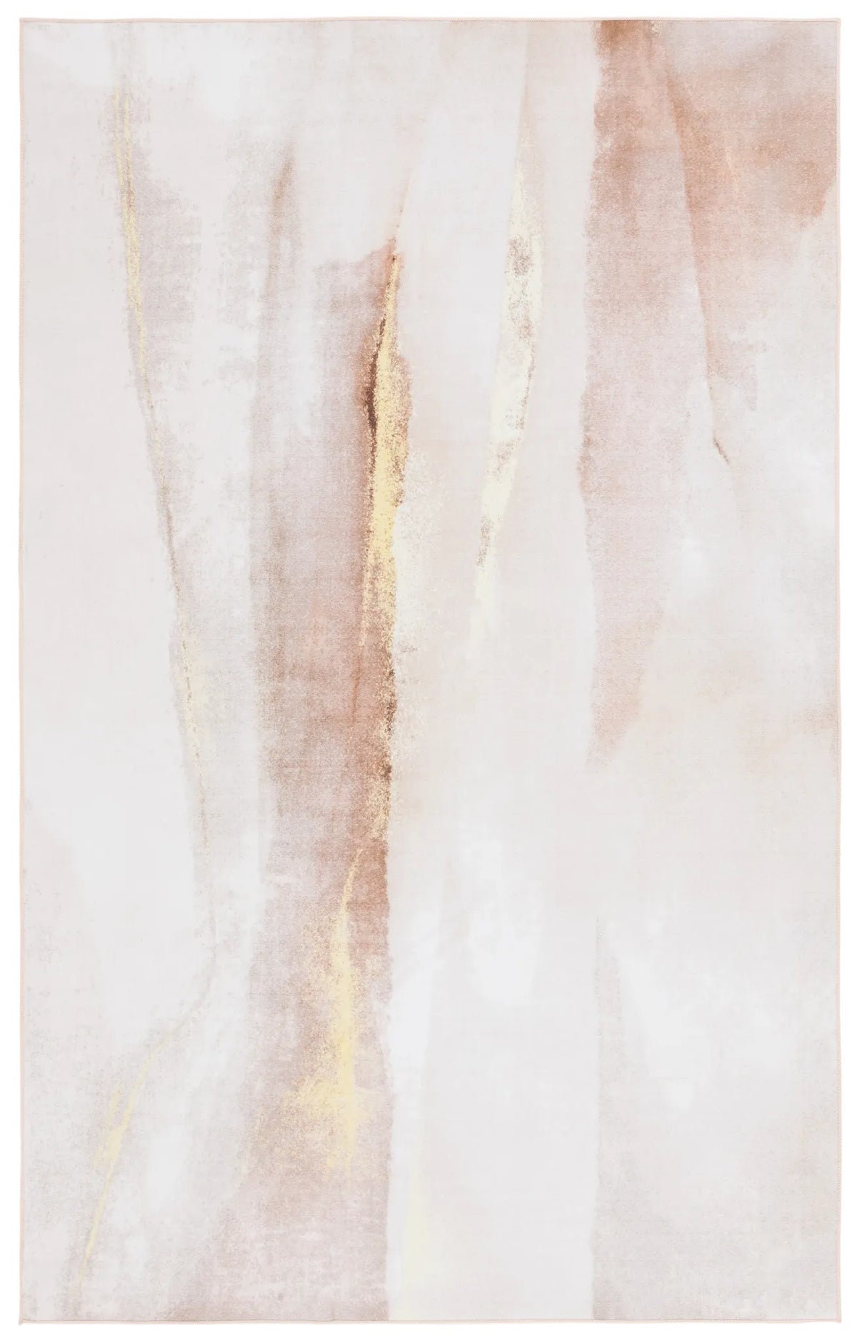 Safavieh Malibu 4'-0" x 6'-0" Rug in Beige / Gold