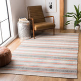 Safavieh Montauk 4'-0" x 6'-0" Rug in Red / Beige