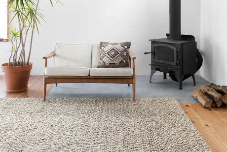 Loloi Quarry Qu-01 Stone Rugs - room scene 1 horizontal