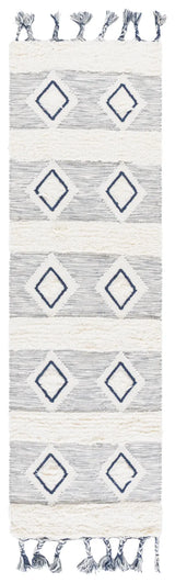 Safavieh Natura 2'-3" x 8'-0" Rug in Ivory / Blue