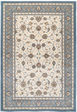 Dynamic Rugs Ancient Garden 57120 Ivory / Light Blue Rugs - Rectangular