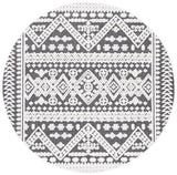 Safavieh Cabana 6'-7" x 6'-7" Rug in Ivory / Grey