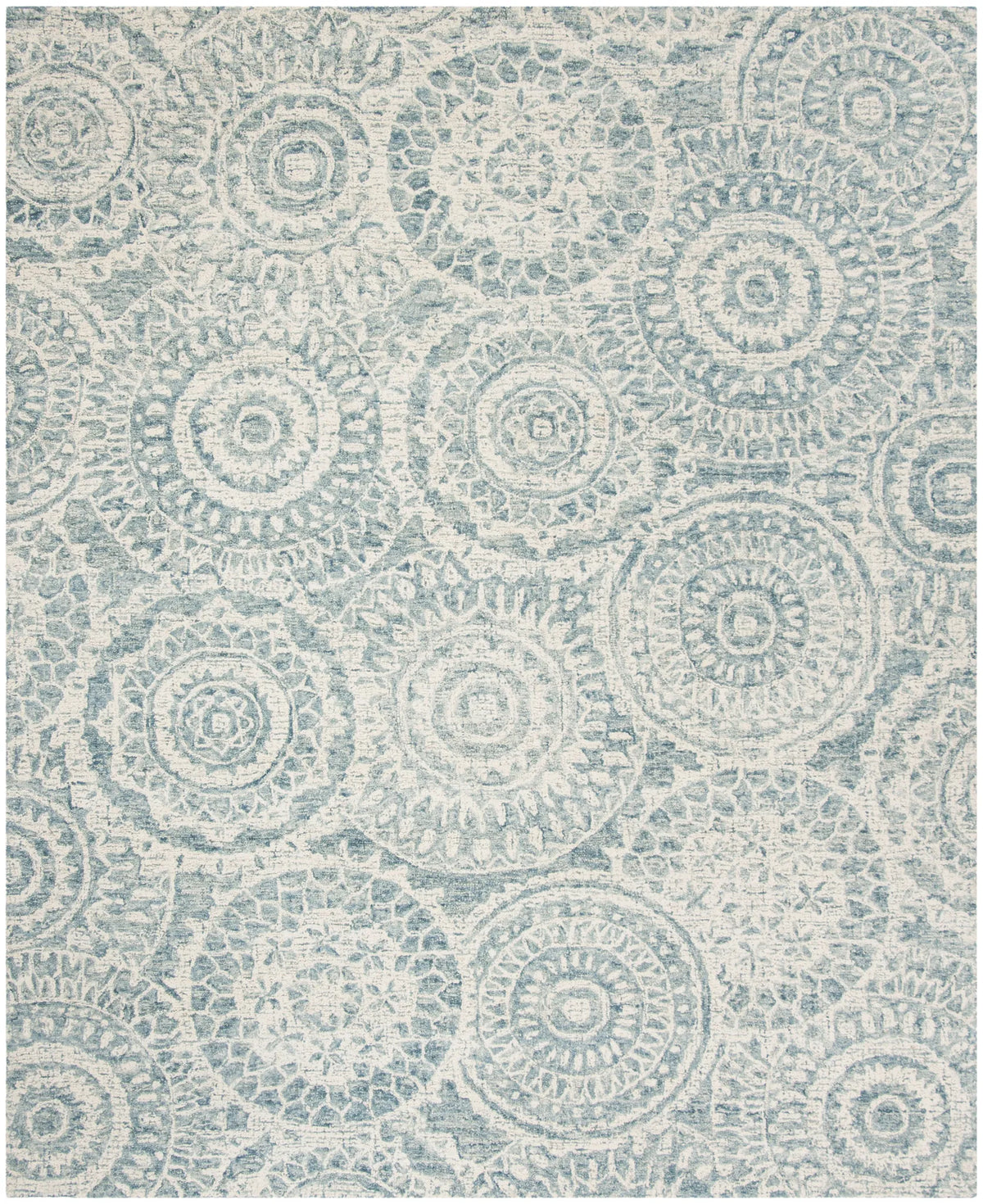 Safavieh Abstract 10'-0" x 14'-0" Rug in Ivory / Blue