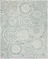 Safavieh Abstract 10'-0" x 14'-0" Rug in Ivory / Blue