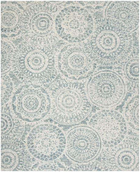 Safavieh Abstract 10'-0" x 14'-0" Rug in Ivory / Blue