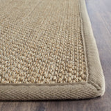 Safavieh Natural Fiber 2'-6" x 10'-0" Rug in Maize / Linen
