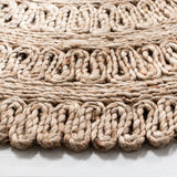 Safavieh Natural Fiber 3'-0" x 3'-0" Rug in Natural