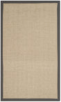 Safavieh Natural Fiber 3'-0" x 5'-0" Rug in Natural / Grey