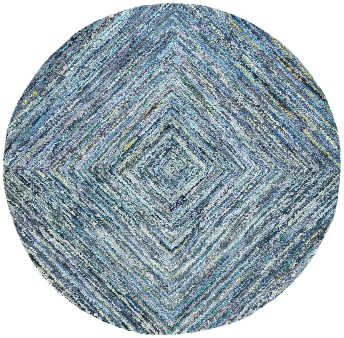 Safavieh Nantucket 6'-0" x 6'-0" Rug in Blue