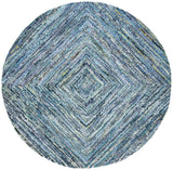 Safavieh Nantucket 6'-0" x 6'-0" Rug in Blue