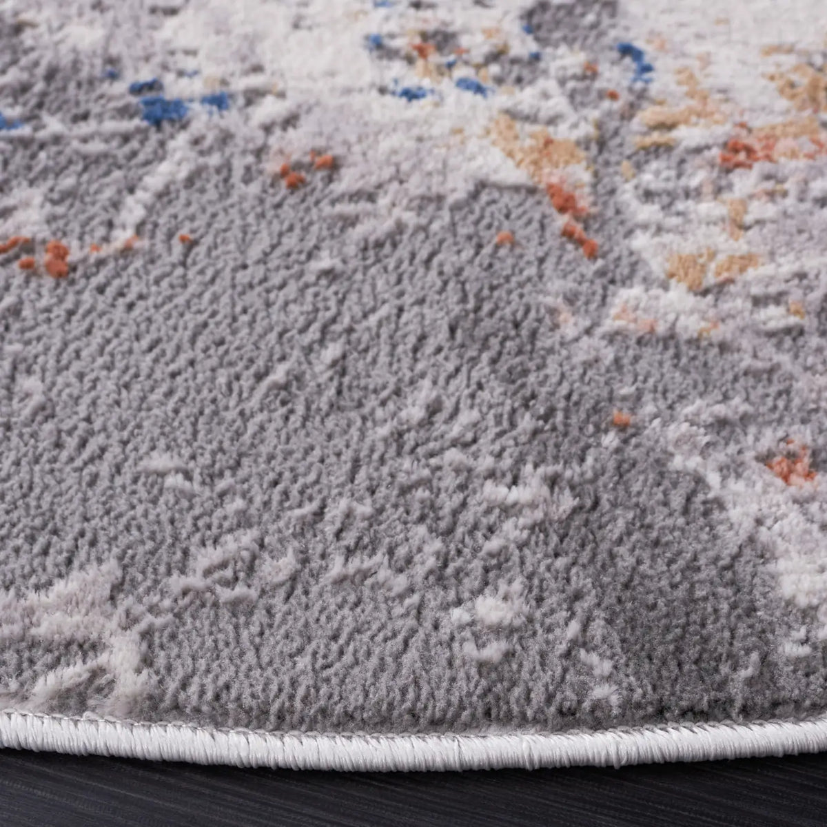 Safavieh Eternal 6'-7" x 6'-7" Rug in Grey / Blue Gold