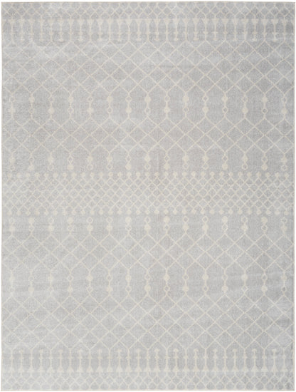 Nourison Astra Machine Washable Asw10 Grey Area Rug